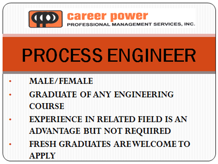 JOB OFFER & SERVICE Career Power Professional Management Services, Inc.